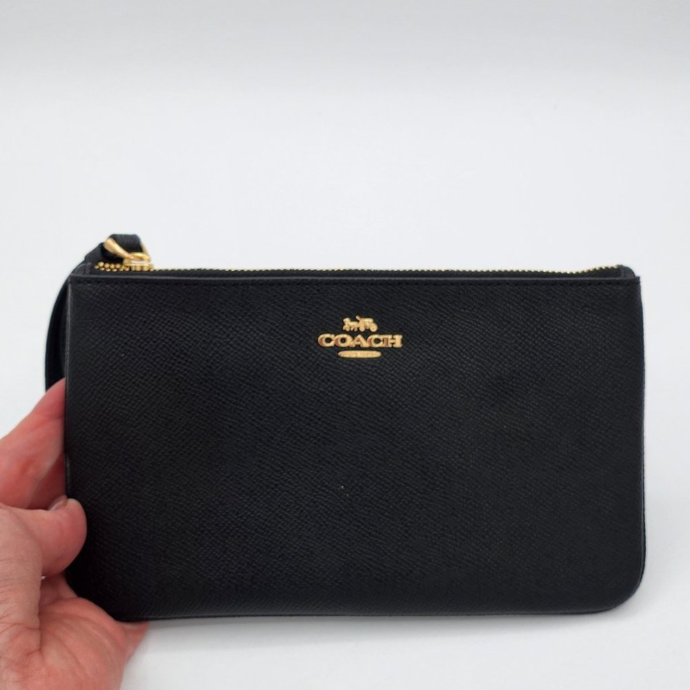 Coach Wristlet, Black